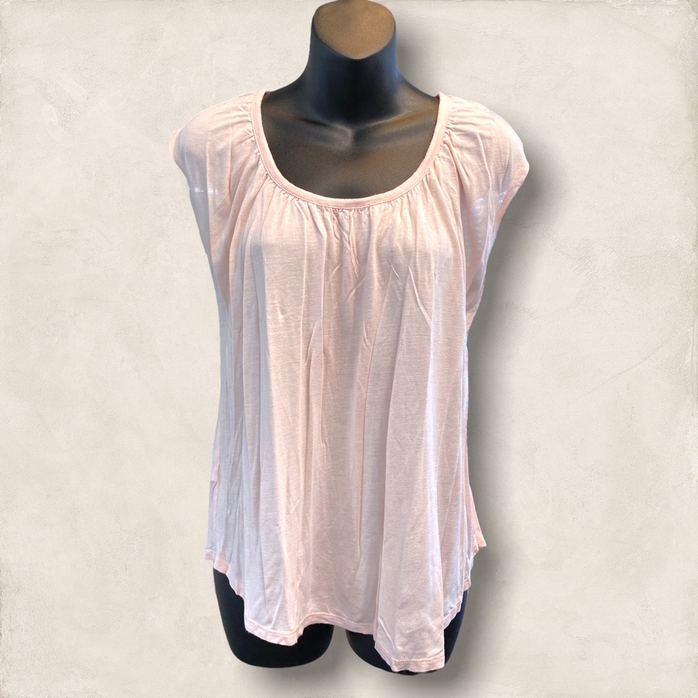 Loft Ann Taylor Spring/Summer womens top sleeveless pink lemonade color Medium